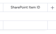 SharePoint Item ID column in monday.com